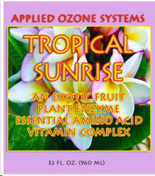 One 32 ounce bottle of Tropical Sunrise Dietary Supplement